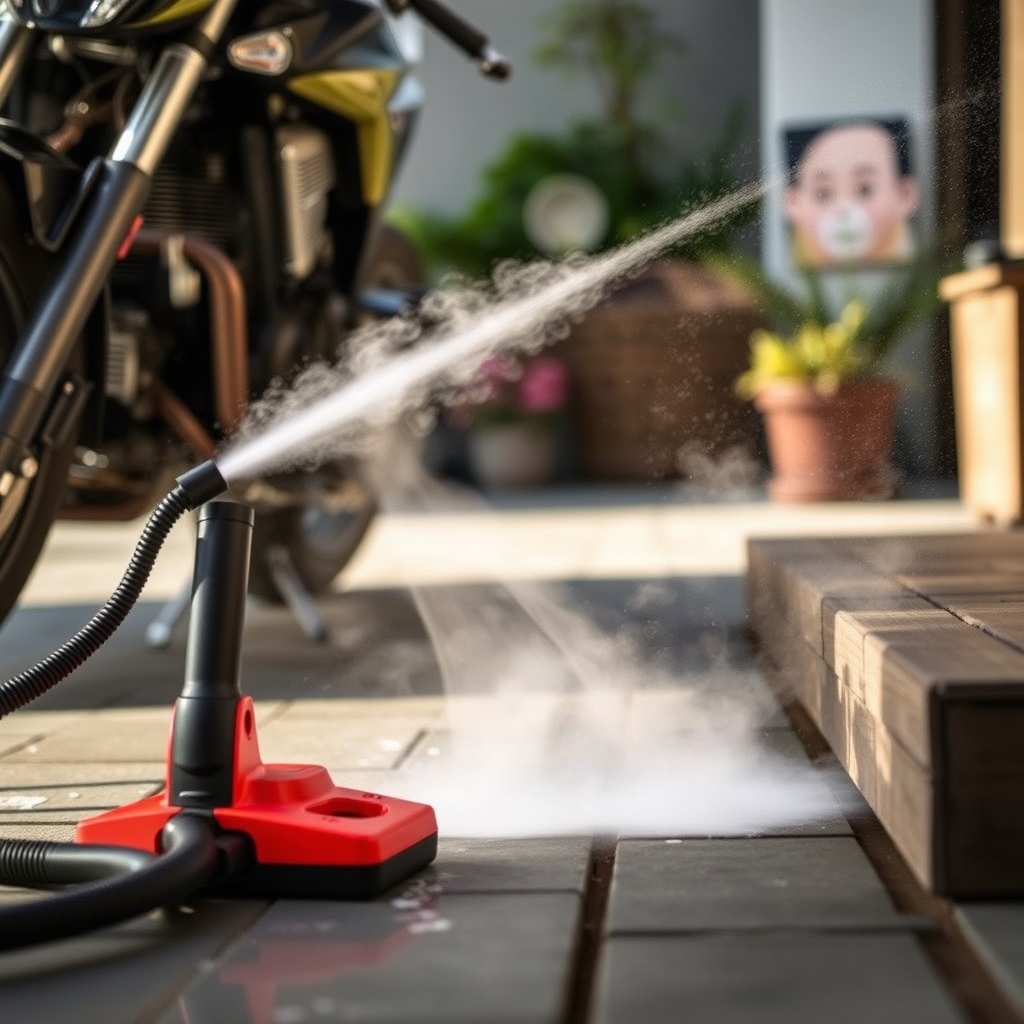Avantages du nettoyage vapeur · Comment nettoyer les moto et les side-cars avec un nettoyeur vapeur