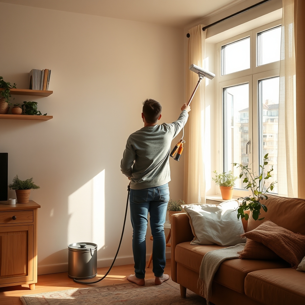 Comment nettoyer à la vapeur des murs jaunis
