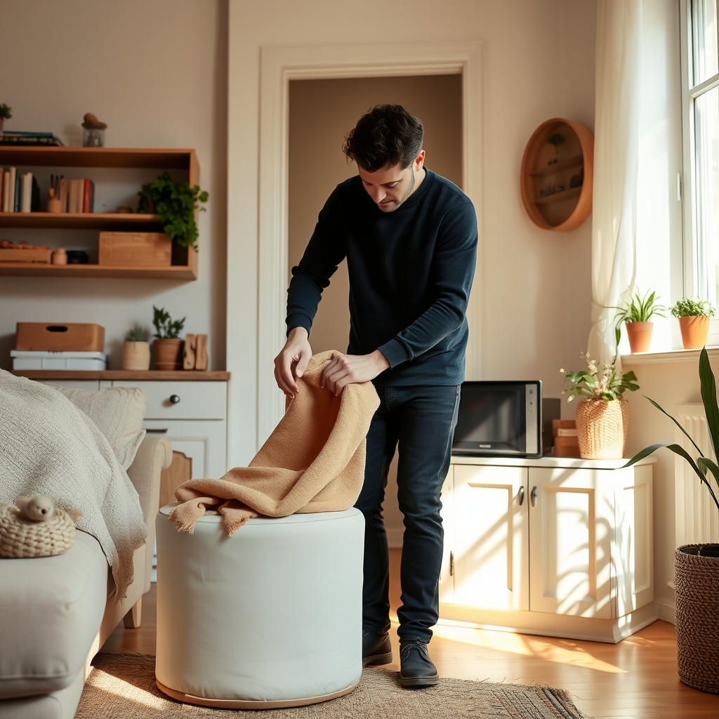 Comment nettoyer son pouf ?