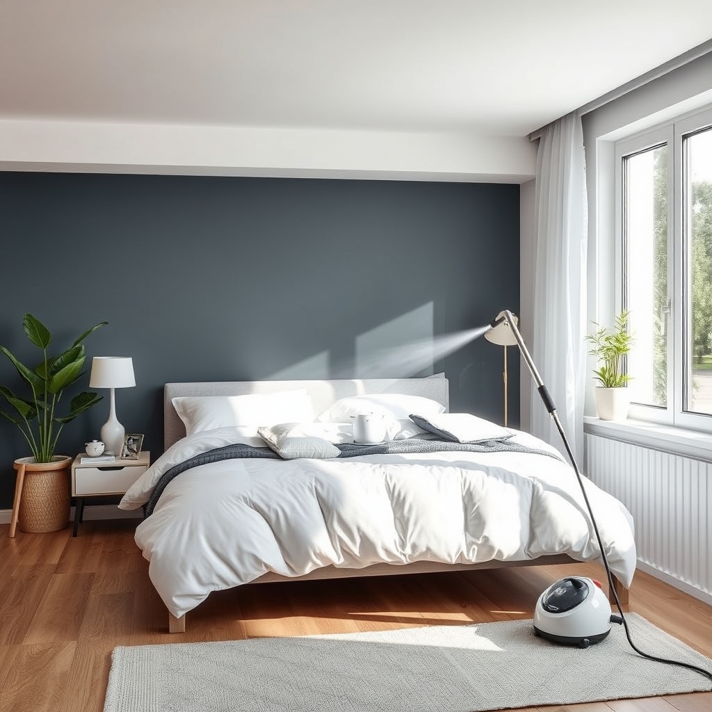 Comment nettoyer une couette avec un nettoyeur vapeur ?