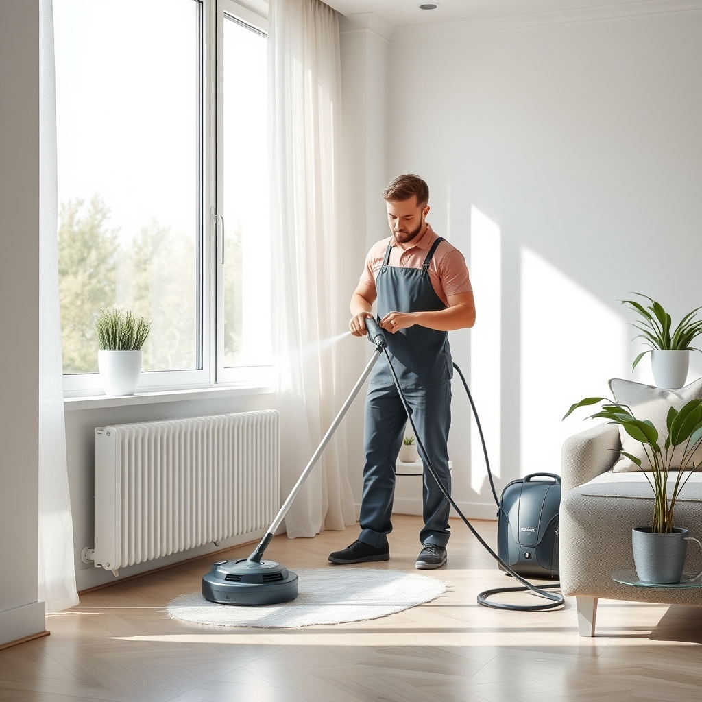Le nettoyage vapeur professionnel