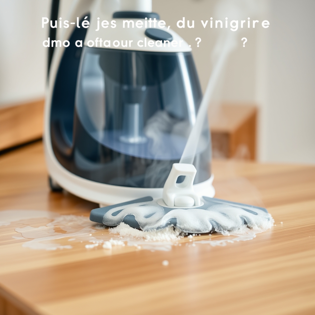 Puis-je mettre du vinaigre dans mon nettoyeur vapeur ? : 2